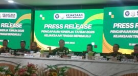 Kasus Mega Mall hingga tambang batu bara diungkap Kejati Bengkulu, kerugian negara ditaksir mencapai triliunan rupiah sepanjang 2025.