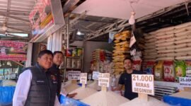 Satgas Pangan Polda Bengkulu berhasil menurunkan harga beras premium dari Rp16.800 menjadi Rp15.400 per kilogram sesuai HET.