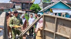 Perbaikan jalan amblas di Talang Rimbo Baru dilakukan permanen melalui bantuan swadaya Kodim 0409/Rejang Lebong sehingga anggaran APBD bisa dihemat untuk pembangunan lain.