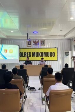 Polres Mukomuko Siapkan Anggota Hadapi Era Baru Penegakan Hukum yang Lebih Modern