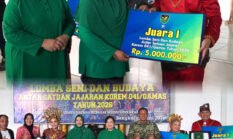 Kodim 0408 Bengkulu Selatan Raih Juara, Perlombaan Seni Korem 041/Gamas Berlangsung Meriah